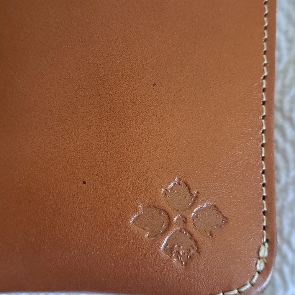 PATRICIA NASH Womens Torri Brown Leather Heritage‎ Collection Crossbody/Clutch